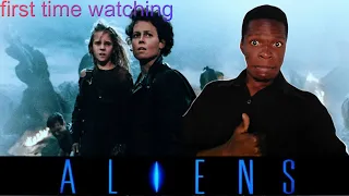 Aliens (1986) First Time Watching! reaction!