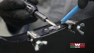 PLASTIC REPAIR - How to repair a PC (Polycarbonate) car bumper