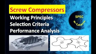 Screw Compressors: Working Principles, Types, Application Selection Criteria & Performance Analysis