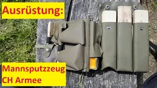 Ausrüstung: Mannsputzzeug der Schweizer Armee │DEUTSCH #091