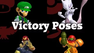 Super Smash Bros. Melee - All Victory Animations (1080p 60fps)