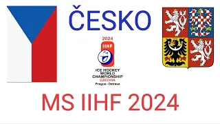 ČESKÁ HOKEJOVÁ REPREZENTACE NA MISTROVSTVÍ SVĚTA V HOKEJI 2024! 🏒🇨🇿