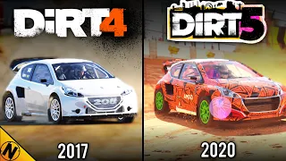 DiRT 5 vs DiRT 4 | Direct Comparison