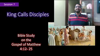 7. Bible Study Matthew 4:12-25 | Fishermen became fishers of men | Basil George