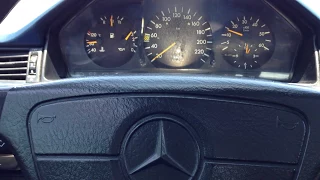 Mercedes W124 Kasa 250 Turbo Diesel 0 - 100 km