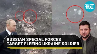 Putin's men land a direct hit on fleeing Ukraine soldier in Novoselivka area | Details