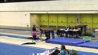 Brooke Lim- USAG Level 4 Vault -Daytona Beach Bash 2015