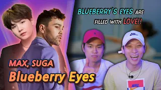 K-pop Artist Reaction] MAX - Blueberry Eyes (feat. SUGA of BTS)