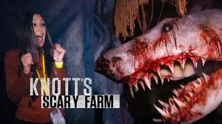 Knotts Scary Farm 2018 ALL 9 Mazes! Haunted House Walkthrough POVs Knotts Berry Farm HD