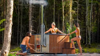 Wood Fired Hot Tub At Off-Grid Cabin (w/ Max & Occy)