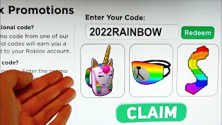 2022 *5 NEW* ROBLOX PROMO CODES All Free ROBUX Items in JANUARY + EVENT | All Free Items on Roblox