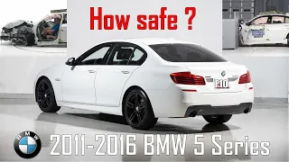 BMW 5 series crash tests