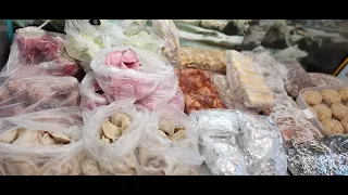 Заготовки  полуфабрикатов в морозилку / Preparation of semi-finished products in the freezer