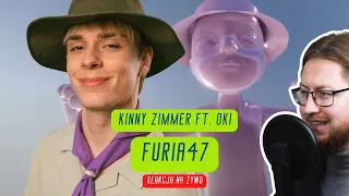 Kinny Zimmer ft. Oki "Furia47" | REAKCJA NA ŻYWO 🔴