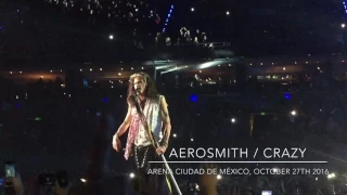Aerosmith, Crazy at live at Arena Ciudad de México October 2016