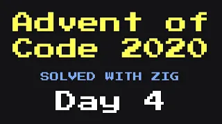 Abusing comptime to turn Zig into JS ⚡ Advent of Code in Zig Day 4