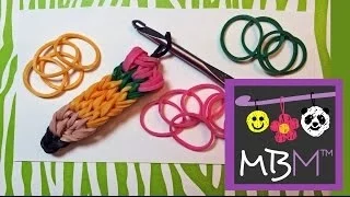 Pencil Charm Without a Rainbow Loom