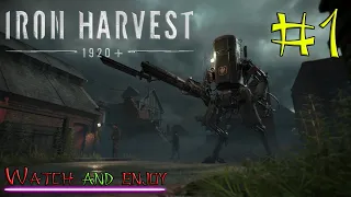 Iron Harvest прохождение компании #1 18+😱🔞