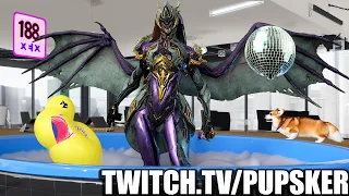 Warframe Hot Tub Streamer Wisp Prime!