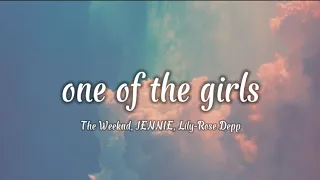 The Weeknd, JENNIE, Lily-Rose Depp - one of the girls (Lyrics)
