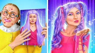 Must-Have MAKEOVER HACKS from TikTok! CRAZY Girly Struggles by La La Life Emoji