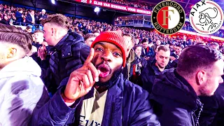 AMERICAN EXPERIENCES THE BIGGEST MATCH IN THE NETHERLANDS - FEYENOORD VS AJAX