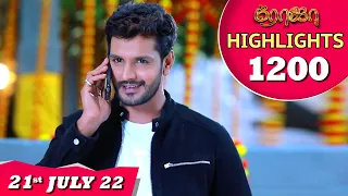 ROJA Serial | EP 1200 Highlights | 21st July 2022 | Priyanka | Sibbu Suryan |Saregama TV Shows Tamil