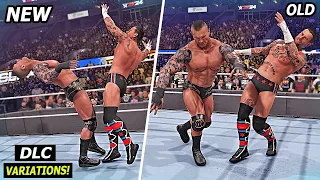 WWE 2K24 Every New DLC Finisher/Move Variations | ECW Punk DLC Pack