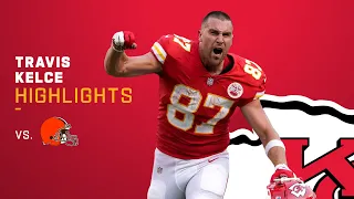 Travis Kelce's Best Plays from Week 1 | Chiefs vs. Browns