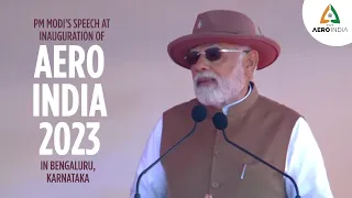 PM Modi's speech at inauguration of Aero India 2023 in Bengaluru, Karnataka