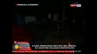 SONA: Ilang pamilyang biktima ng lindol, sa gilid ng kalsada natutulog