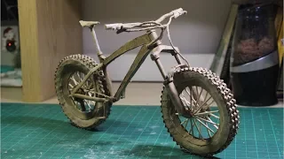 DIY Miniature Mountain Bike (Made out of Cardboard)