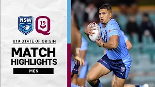 New South Wales v Queensland | Match Highlights | U/19’s State of Origin, 2022 | NRL