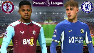 EA FC 24 - Aston Villa vs. Chelsea - Palmer Jackson Watkins - Premier League 23/24 | PS5 | 4K HDR