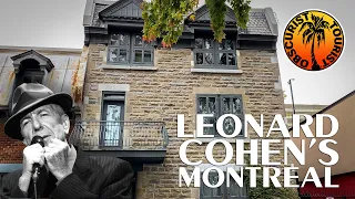 Visiting Leonard Cohen's Montreal House & Grave
