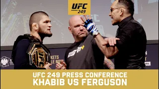 KHABIB VS FERGUSON UFC 249 PRESS CONFERENCE