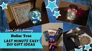 Last Minute Easy Dollar Tree DIY Gift Ideas