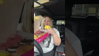 Trisha Paytas' Krispy Kreme Surprise: All Dolled Up for a Donut Delight.