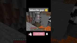 Minecraft Saving wolf 🐺 and panda 🐼 Subscribe for more guys 💕☺️ # shorts # techno gamerz# trending 1