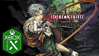 Castlevania Advance Collection Xbox Series X Gameplay Review