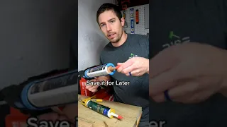 Save Caulk Tube for later. - the line construction