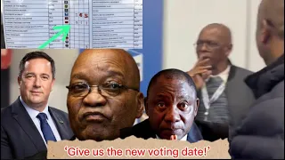 IEC CEO accidentally revealed the votes are rigged/Jacob Zuma calls for recount in GP,KZN & MP