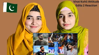 Pakistani Girls Reaction on Virat Kohli Attitude Edits 🔥 Part 2 |Virat Kohli Attitude Edtis Reaction