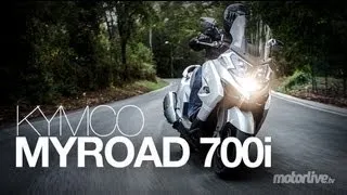 Kymco MyRoad 700 i, Kymco s'attaque aux ténors. Premier essai !