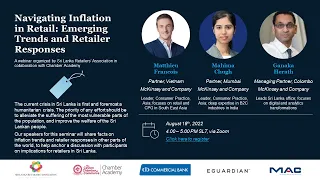 Webinar on 'Navigating Inflation in Retail: Emerging Trends and Retailer Responses' - 18.08.2022