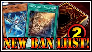 NEW Ban List for MASTER DUEL! SNAKE-EYES and DIABELLSTAR are HIT! Snake-Eyes Still Best Deck!?