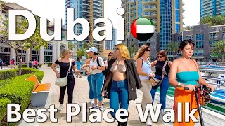 Dubai Best Places to Walk City 4K🇦🇪
