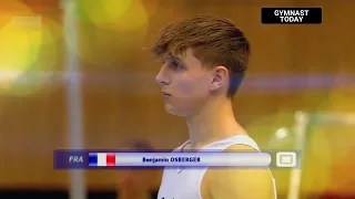 Top 3 in Men's Floor Exercise Final - 2022 Varna Gymnastics World Challenge Cup