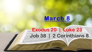 Bible Read Through   March 08