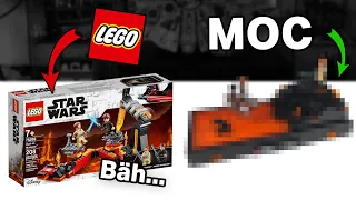 LEGO kann KEIN Mustafar, also habe ICH es gebaut 🔥 Lego Star Wars Episode 3 MOC
